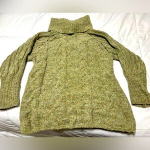 Lightweight cowl neck sweater